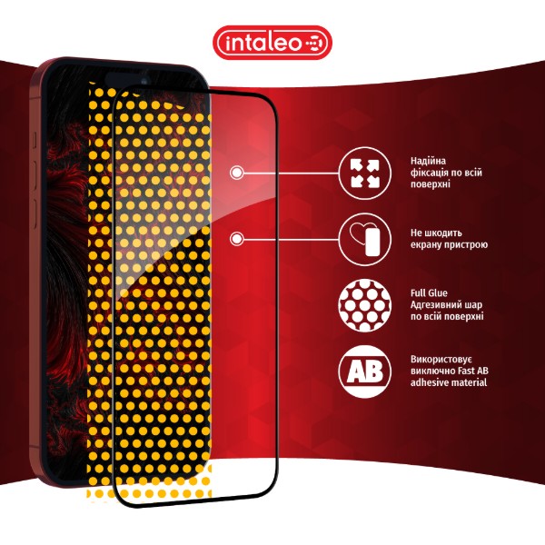 Фото - Защитное стекло для смартфона Intaleo Full Glue for Apple iPhone 15 Pro Max (1283126575457)