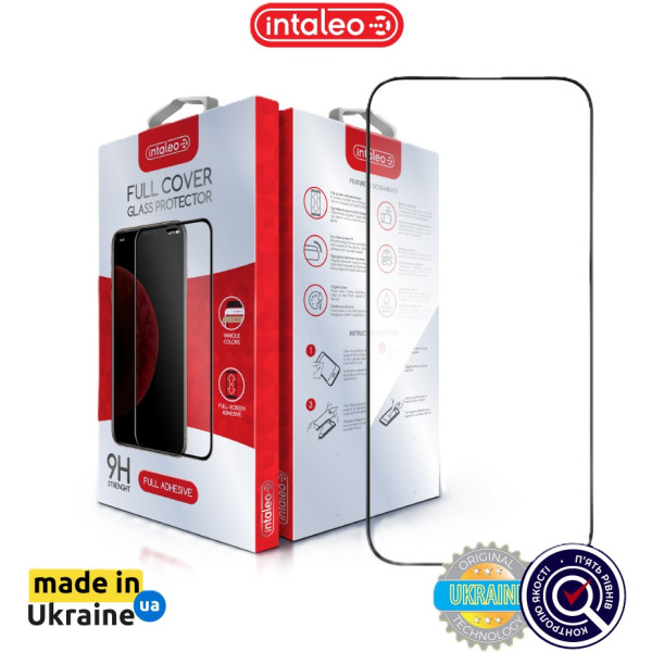 Фото - Захисне скло для смартфону Intaleo Privacy for Apple iPhone 16 Pro / 17 Black (1283126607028)