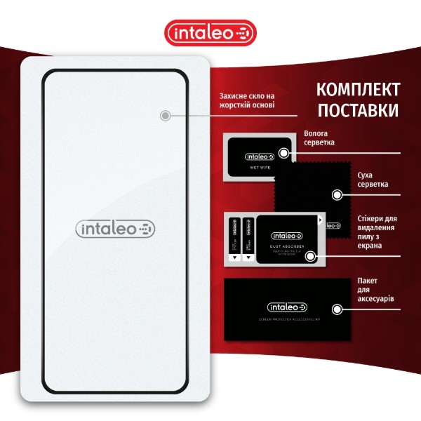 Фото - Защитное стекло для смартфона Intaleo Full Glue ESD for Xiaomi Poco M7 Pro 5G Black (1283126624292)