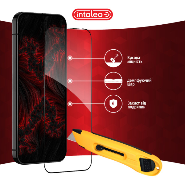 Фото - Захисне скло для смартфону Intaleo 3D 9H for Google Pixel 10a Black (1283126636257)