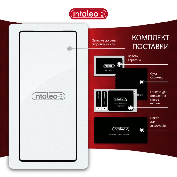 Фото - Захисне скло для смартфону Intaleo 3D 9H for Infinix Note 50 Pro+ / Note 50 / Note 50 Pro Black (1283126627927)
