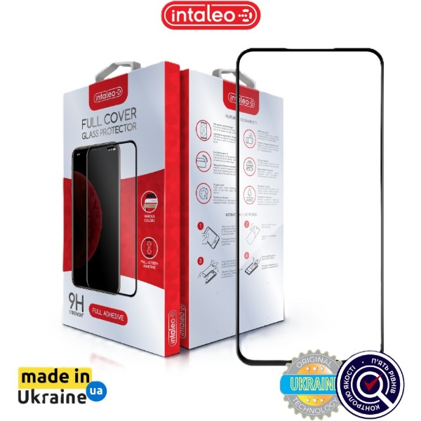 Фото - Захисне скло для смартфону Intaleo 3D 9H for Samsung Galaxy A37 Black (1283126634871)