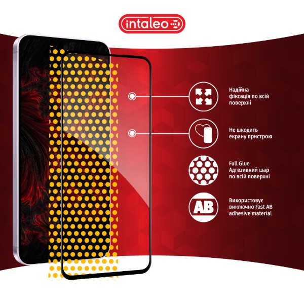 Фото - Захисне скло для смартфону Intaleo 3D 9H for Samsung Galaxy A37 Black (1283126634871)