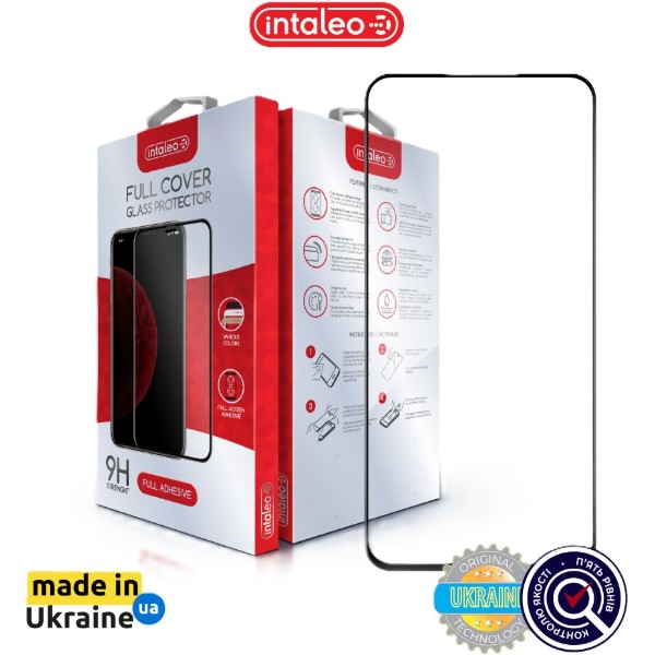 Фото - Защитное стекло для смартфона Intaleo 3D 9H for Samsung Galaxy A57 Black (1283126634932)