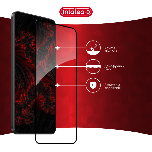 Фото - Защитное стекло для смартфона Intaleo 3D 9H for Xiaomi 15 Ultra Black (1283126625398)