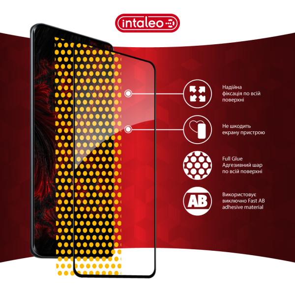 Фото - Защитное стекло для смартфона Intaleo 3D 9H for Xiaomi Poco M8 (1283126634505)