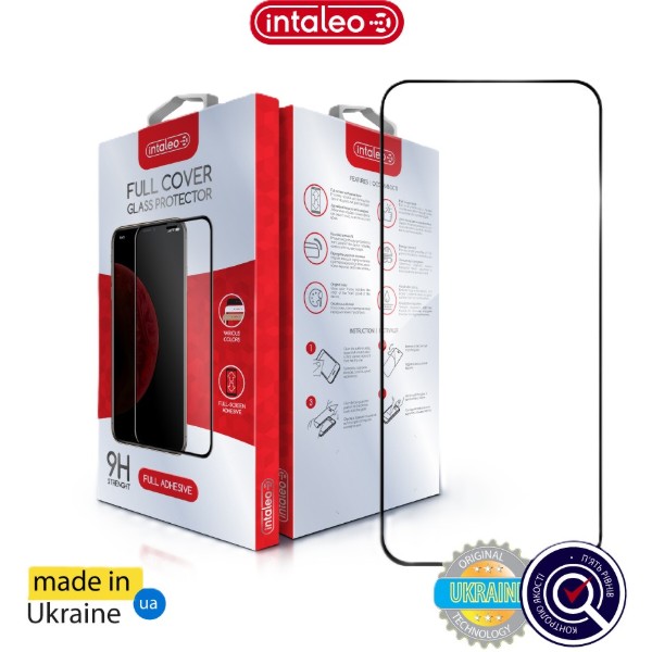Фото - Защитное стекло для смартфона Intaleo 3D 9H for Xiaomi Poco M8 Pro Black (1283126634550)