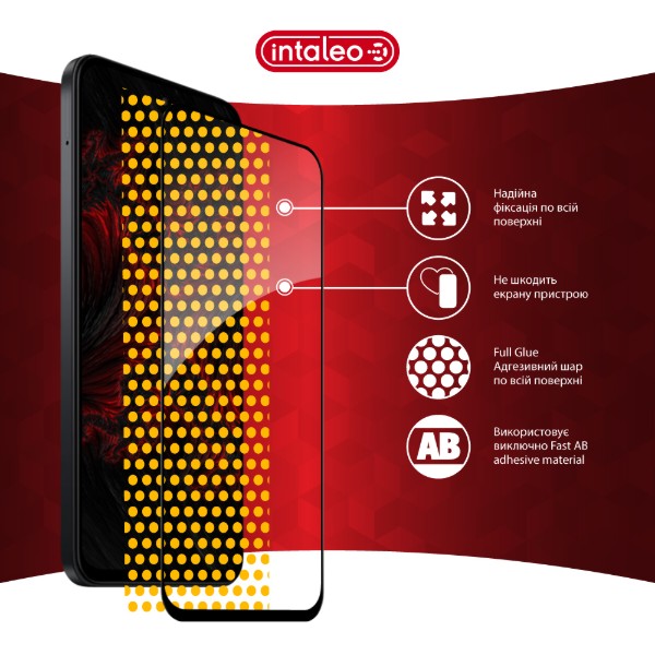Фото - Захисне скло для смартфону Intaleo 3D 9H for Xiaomi Redmi 15 4G/5G Black (1283126625794)