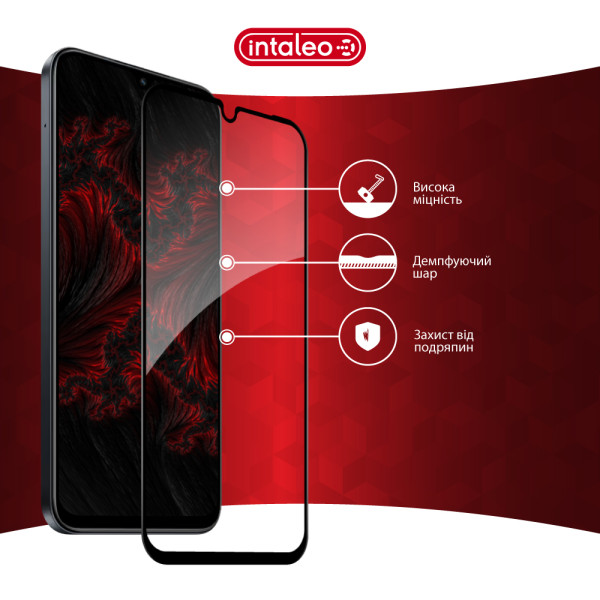 Фото - Защитное стекло для смартфона Intaleo 3D 9H for Xiaomi Redmi 15C 4G / Redmi 15C / Poco C85 4G Black (1283126625824)