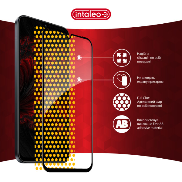 Фото - Защитное стекло для смартфона Intaleo 3D 9H for Xiaomi Redmi 15C 4G / Redmi 15C / Poco C85 4G Black (1283126625824)