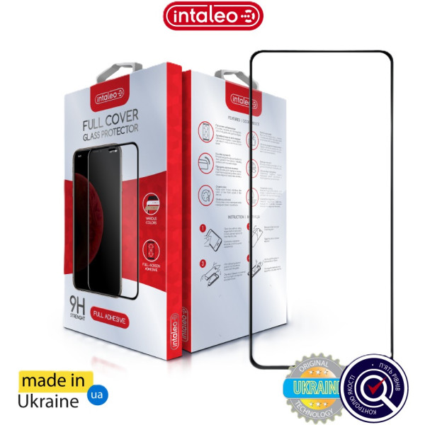 Фото - Защитное стекло для смартфона Intaleo 3D 9H for Xiaomi Redmi Note 15 Black (1283126633683)