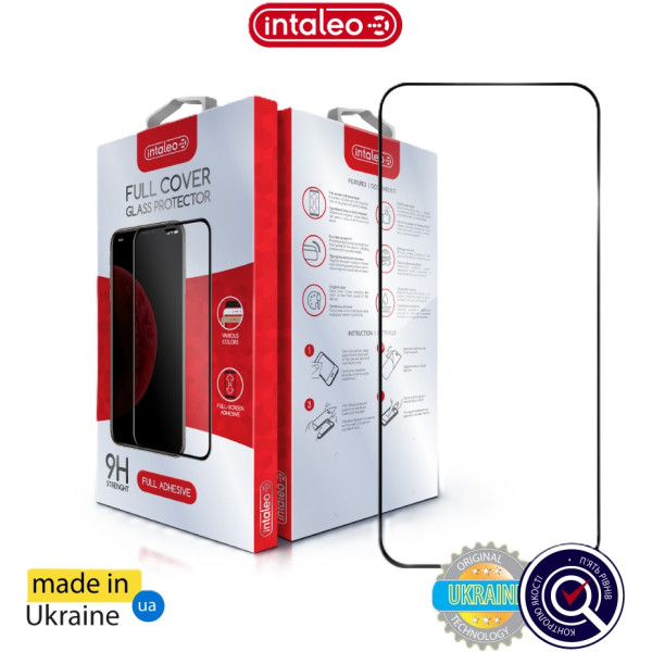 Фото - Захисне скло для смартфону Intaleo 3D 9H for Xiaomi Redmi Note 15 Pro Black (1283126627255)