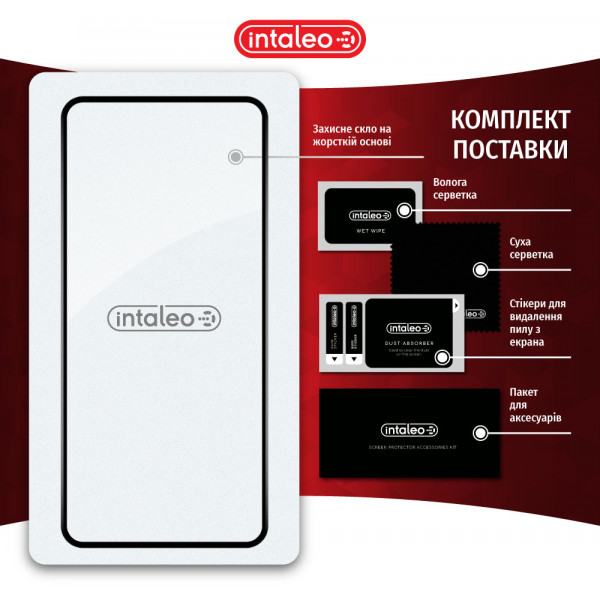 Фото - Захисне скло для смартфону Intaleo Full Glue for Google Pixel 8 Black (1283126582684)