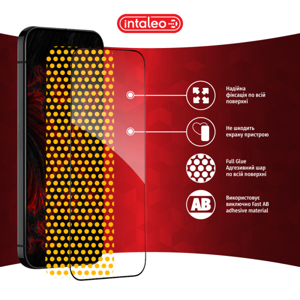 Фото - Защитное стекло для смартфона Intaleo 3D 9H for Google Pixel 9 / Pixel 9 Pro Black (1283126620447)