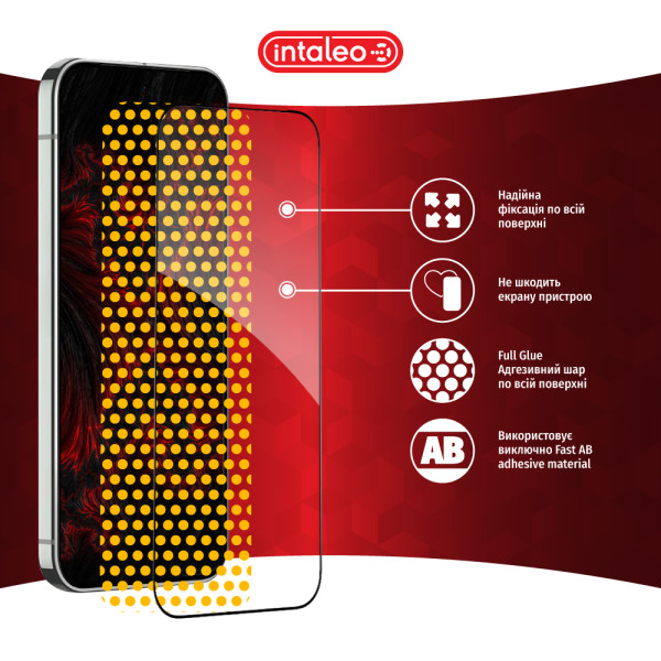 Фото - Защитное стекло для смартфона Intaleo 3D 9H for Google Pixel 9 Pro / Pixel 9 Black (1283126620454)