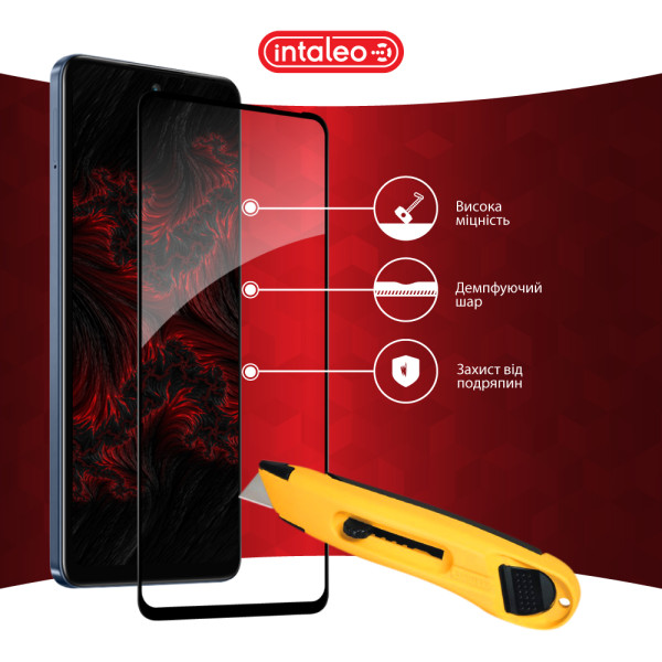 Фото - Захисне скло для смартфону Intaleo 9H 3D for Infinix Hot 50 4G / Hot 50 Pro Black (1283126607318)
