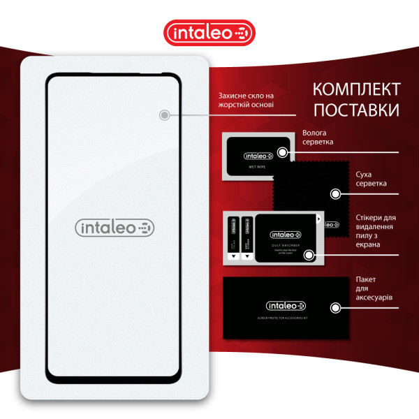 Фото - Захисне скло для смартфону Intaleo 9H 3D for Infinix Hot 50 4G / Hot 50 Pro Black (1283126607318)
