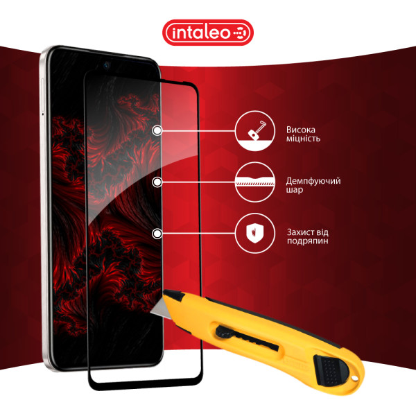 Фото - Захисне скло для смартфону Intaleo 9H 3D for Infinix Hot 50 Pro / Hot 50 4G Black (1283126598692)