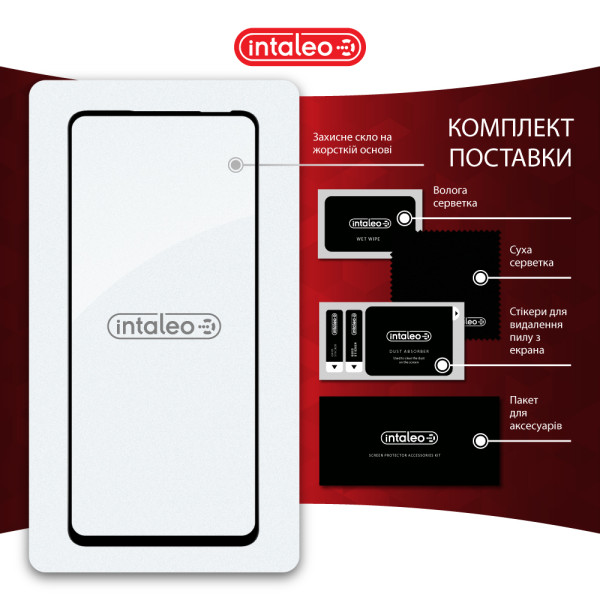 Фото - Захисне скло для смартфону Intaleo 9H 3D for Infinix Hot 50 Pro / Hot 50 4G Black (1283126598692)