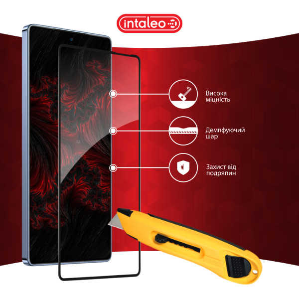 Фото - Защитное стекло для смартфона Intaleo 9H 3D for Infinix Note 40 4G Black (1283126594915)