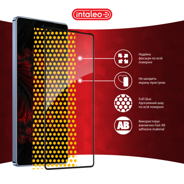 Фото - Защитное стекло для смартфона Intaleo 9H 3D for Infinix Note 40 4G Black (1283126594915)