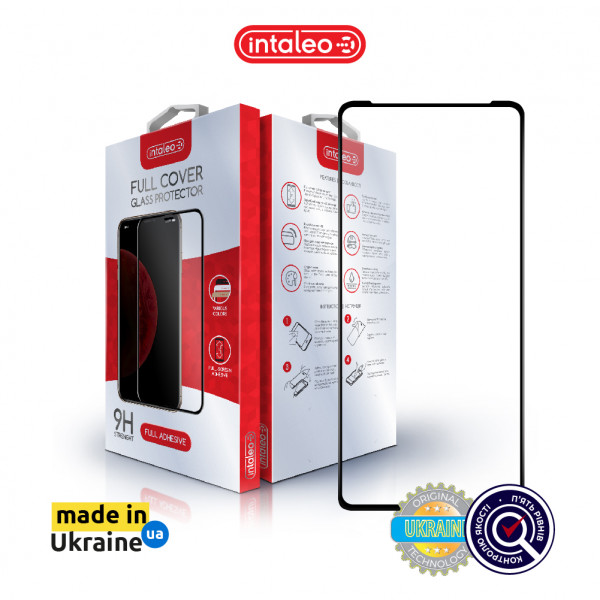 Фото - Захисне скло для смартфону Intaleo Full Glue for MOTO EDGE 30 Pro 5G Black (1283126528576)