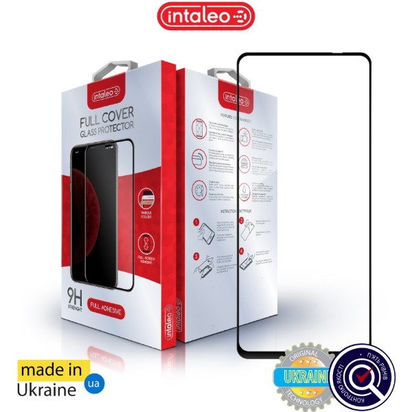 Фото - Защитное стекло для смартфона Intaleo 9H 3D for Motorola G04 / G04s Black (1283126594274)