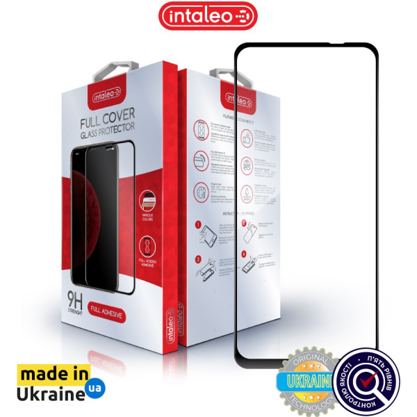 Фото - Защитное стекло для смартфона Intaleo 9H 3D for Motorola G55 Black (1283126613258)