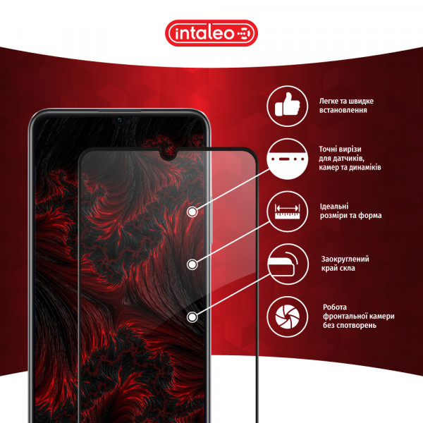 Фото - Захисне скло для смартфону Intaleo Full Glue for RealMe C53 (1283126577833)