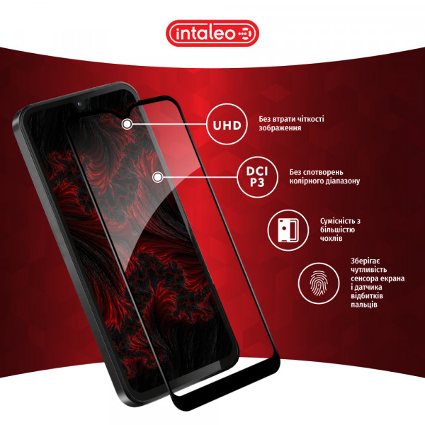 Фото - Захисне скло для смартфону Intaleo Full Glue for Samsung A15 (1283126583063)