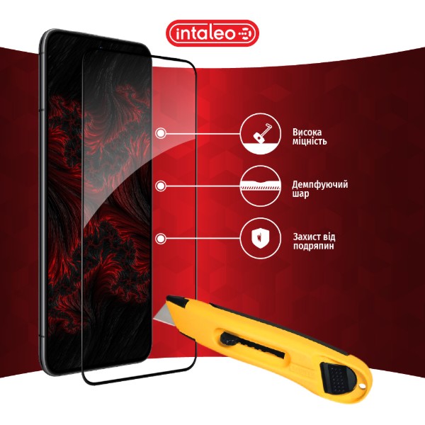 Фото - Защитное стекло для смартфона Intaleo Full Glue for Samsung S22 (1283126522994)