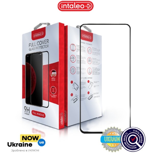 Фото - Защитное стекло для смартфона Intaleo 3D 9H for Samsung Galaxy S21 FE Black (1283126598401)
