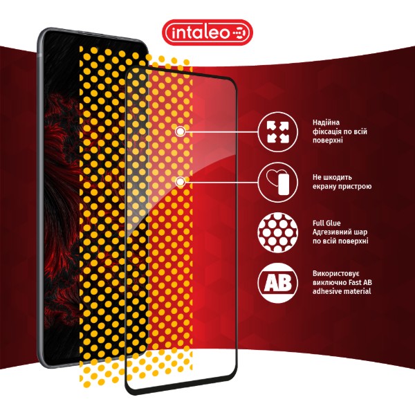 Фото - Защитное стекло для смартфона Intaleo 3D 9H for Samsung Galaxy S21 FE Black (1283126598401)