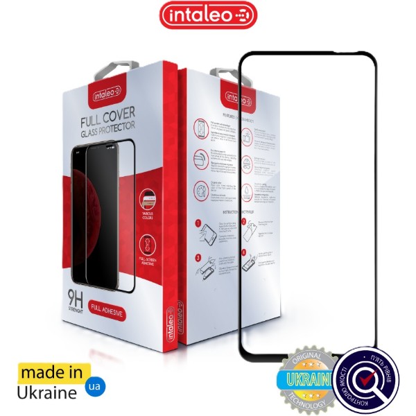 Фото - Защитное стекло для смартфона Intaleo 3D 9H for Tecno Spark Go 1 Black (1283126607783)