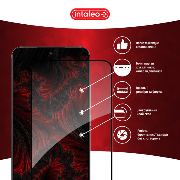 Фото - Защитное стекло для смартфона Intaleo Full Glue for Xiaomi 14 (1283126591259)