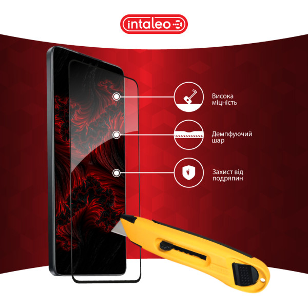 Фото - Защитное стекло для смартфона Intaleo 9H 3D for Xiaomi 14T / 14T Pro Black (1283126603365)