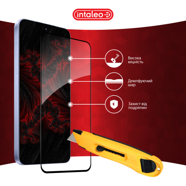 Фото - Захисне скло для смартфону Intaleo 3D 9H for Xiaomi 15 Black (1283126607349)