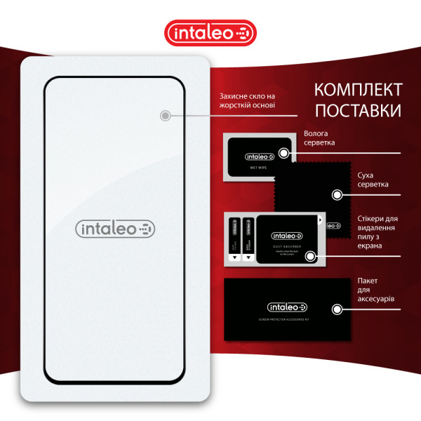 Фото - Захисне скло для смартфону Intaleo 3D 9H for Xiaomi 15 Black (1283126607349)
