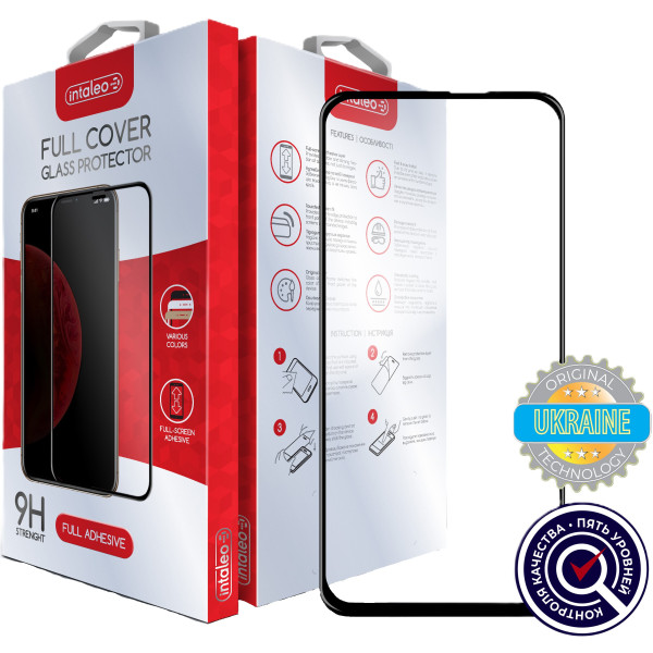 Фото - Захисне скло для смартфону Intaleo Full Glue for Xiaomi Redmi K30 Black (1283126500930)