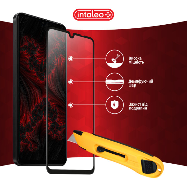 Фото - Захисне скло для смартфону Intaleo 3D 9H for Xiaomi Poco C75 Black (1283126608001)