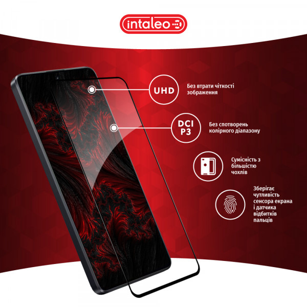 Фото - Захисне скло для смартфону Intaleo Full Glue for Xiaomi Poco X6 Pro (1283126588723)
