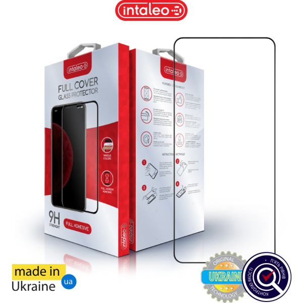 Фото - Защитное стекло для смартфона Intaleo 9H 3D for Xiaomi Poco X7 Pro / Poco X6 Pro Black (1283126607882)