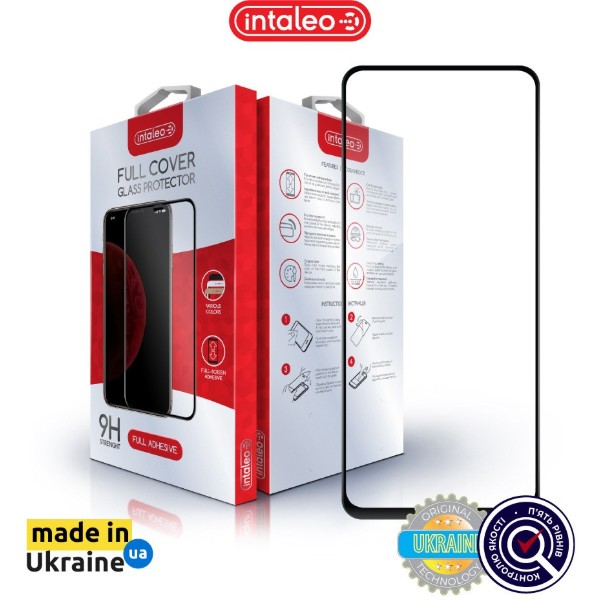 Фото - Захисне скло для смартфону Intaleo Full Glue for Xiaomi Redmi 13 Black (1283126592935)