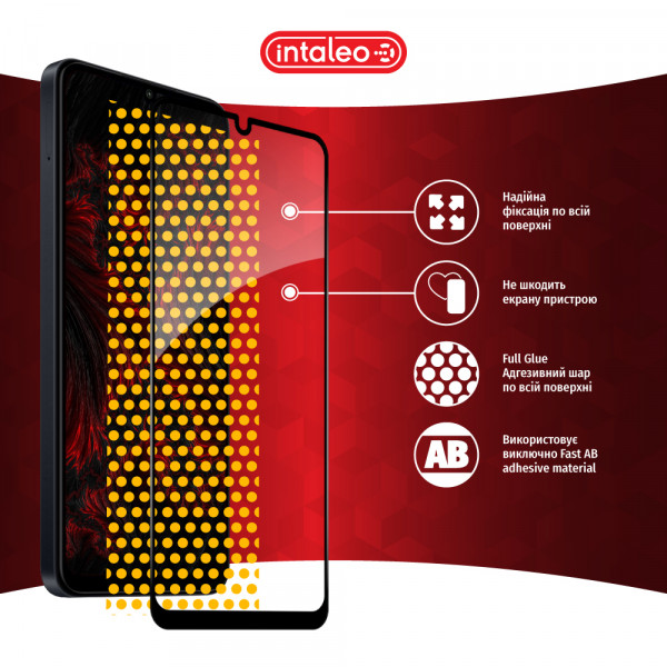 Фото - Захисне скло для смартфону Intaleo Full Glue for Xiaomi Redmi 13C (1283126583230)