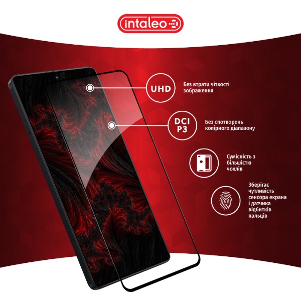 Фото - Захисне скло для смартфону Intaleo Full Glue for Xiaomi Redmi Note 13 Pro 4G (1283126583919)