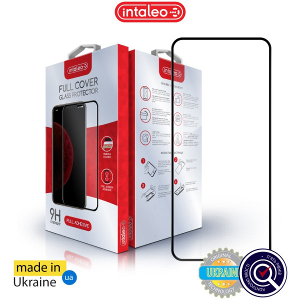 Фото - Защитное стекло для смартфона Intaleo Full Glue for Xiaomi Redmi Note 14 4G Black (1283126599453)