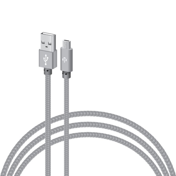 Фото - Кабель Intaleo Micro USB 1м (сірий) (CBGNYM1)