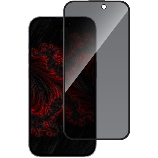 Фото - Захисне скло для смартфону Intaleo Privacy for Apple iPhone 14 PRO Black (1283126591969)