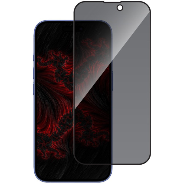 Фото - Захисне скло для смартфону Intaleo Privacy for Apple iPhone 17 / iPhone 16 Pro Black (1283126625183)