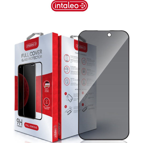 Фото - Захисне скло для смартфону Intaleo Privacy for Apple iPhone 17 Pro Black (1283126625206)